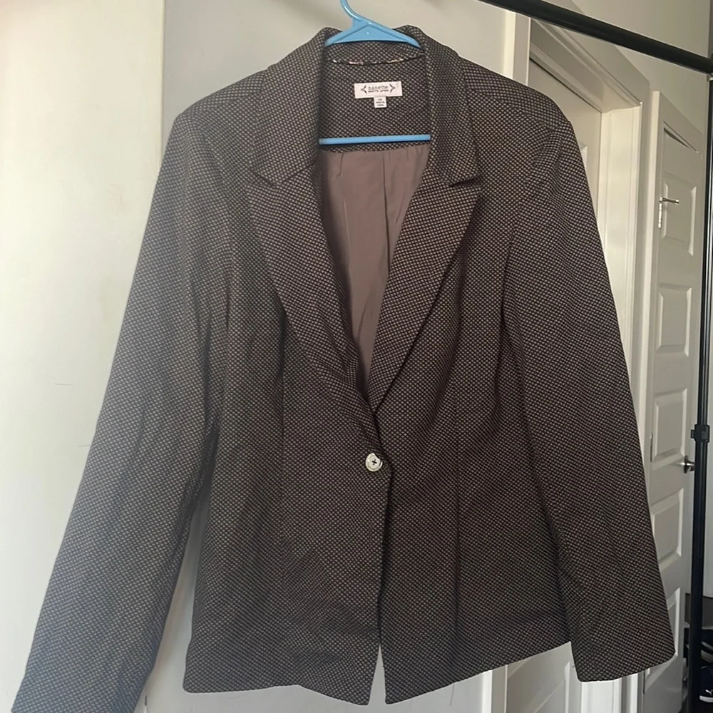 Nanette Lepore brown blazer - Picture 1 of 7